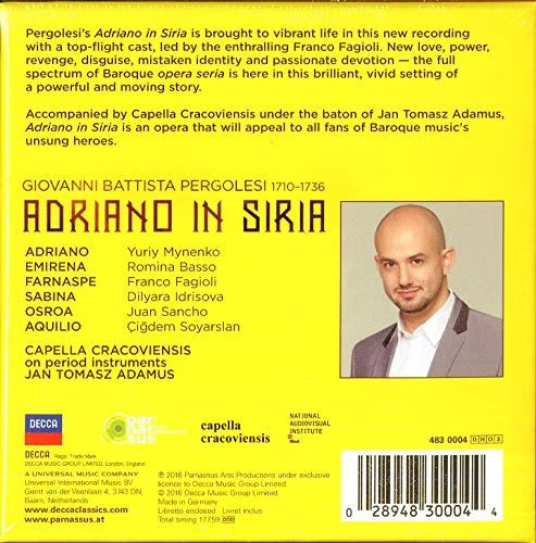 Pergolesi: Adriano in Siria