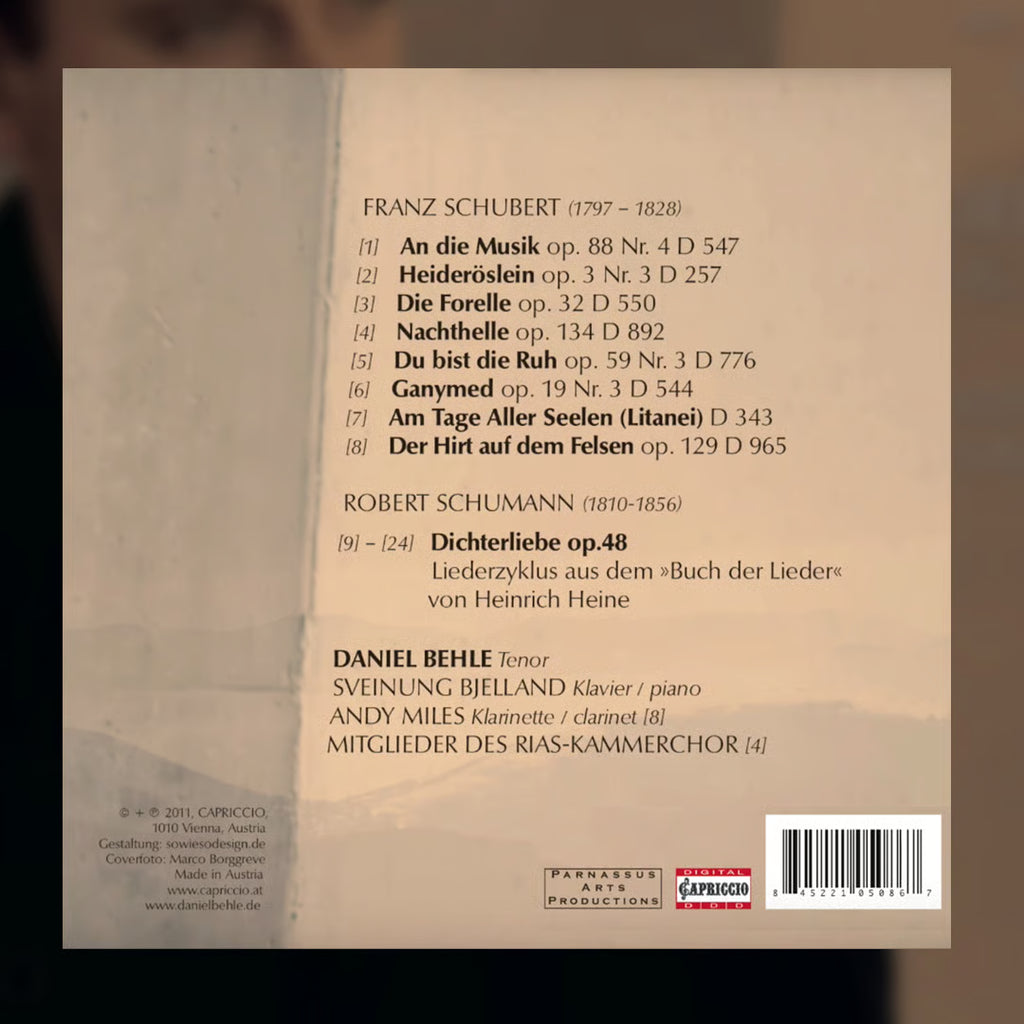 Daniel Behle: Dichterliebe