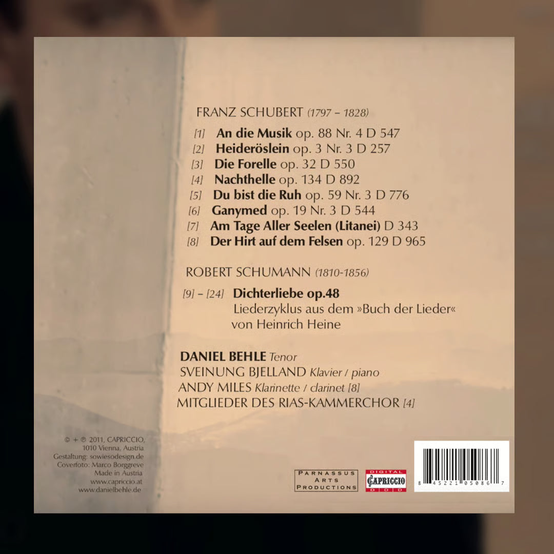 Daniel Behle: Dichterliebe