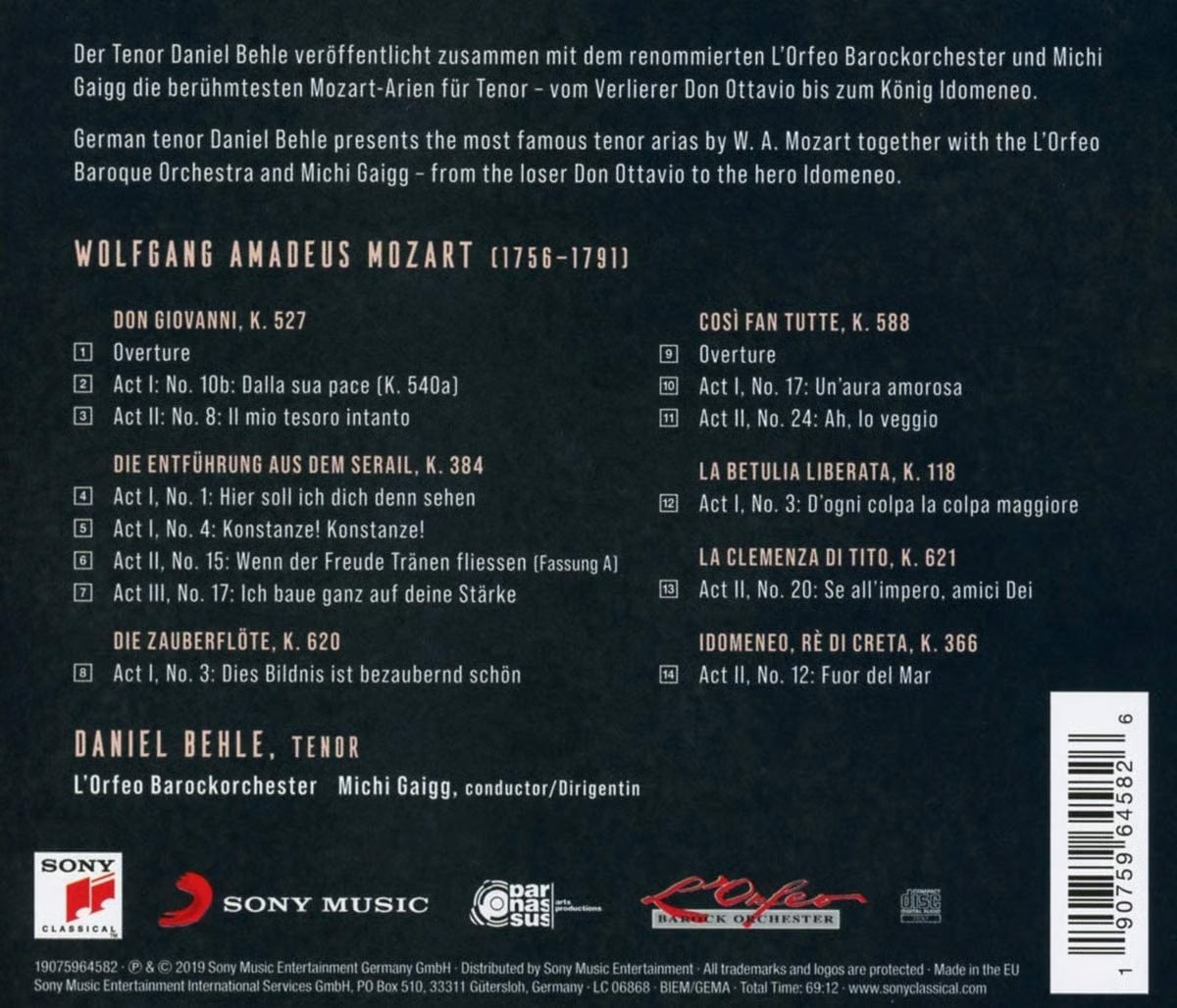 Daniel Behle: Mozart ZERO to HERO